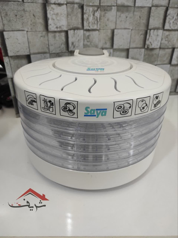 میوه خشک کن برند سایا GP103 سفید