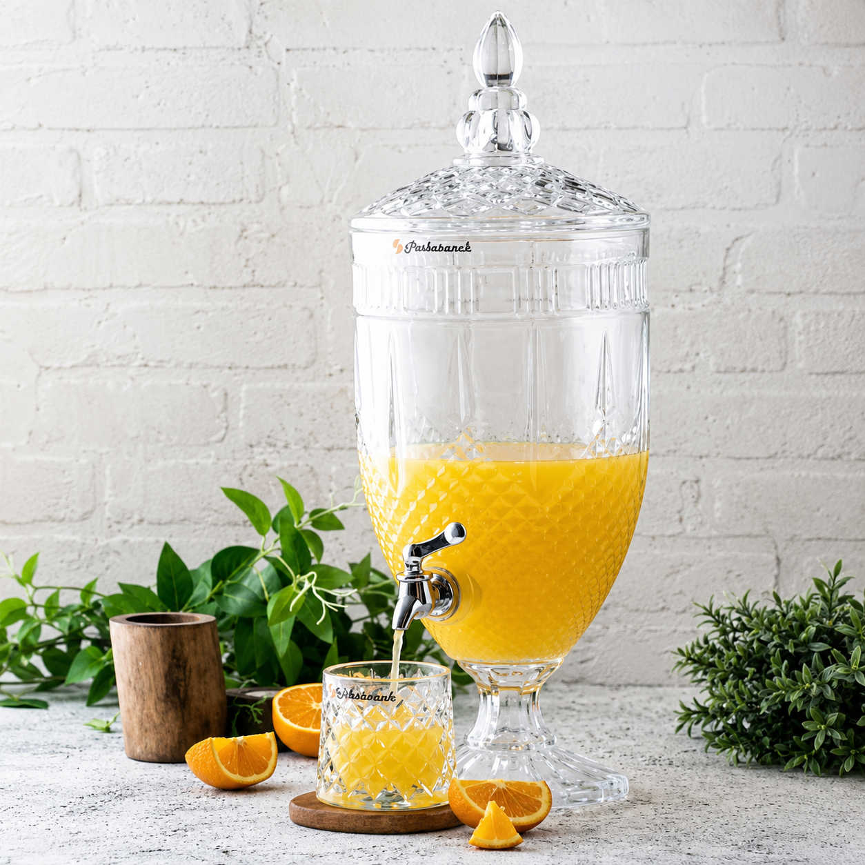 کلمن شیشه ای 5/5لیتری انجلیکا
