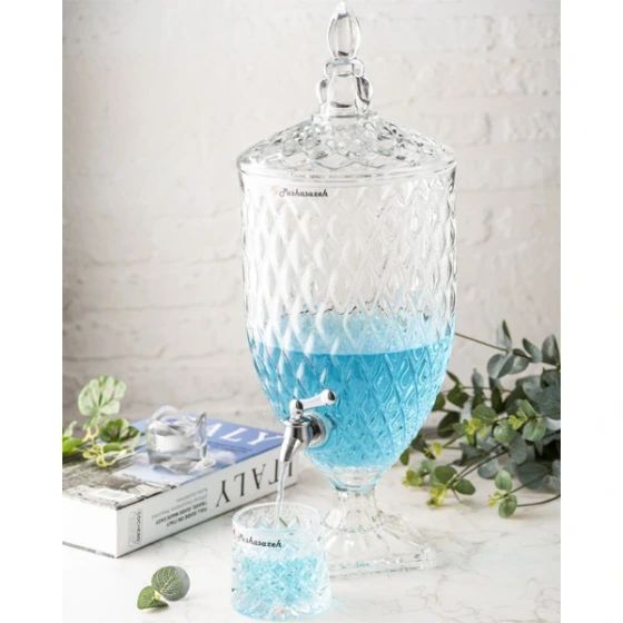 کلمن شیشه ای 5.5 لیتری رین