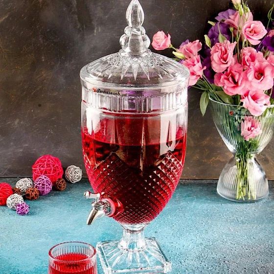 کلمن شیشه ای 5/5لیتری لانگ