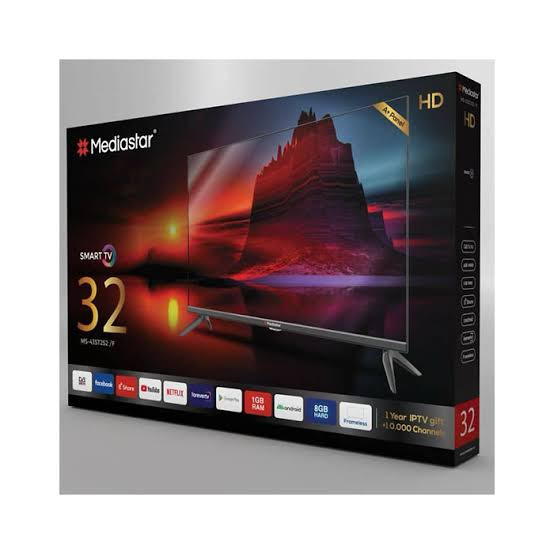 تلویزیون هوشمند مدیا استار مدل MS3214 سایز ۳۲ اینچ HD
